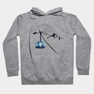 Salzburg cable car Hoodie